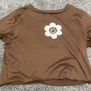 size m g mini usa crop top